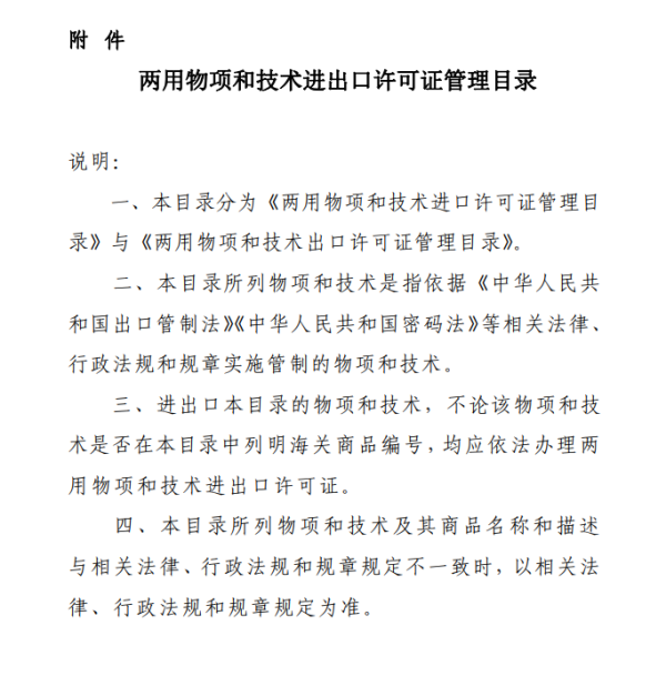 出口鋰電池企業(yè)關(guān)注！核查是否涉兩用物項成分，已出口需補證！